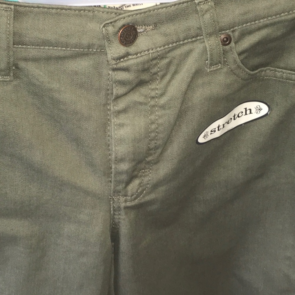 Lee women’s Jeans green size 6 NWT